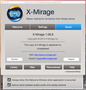 about x mirage